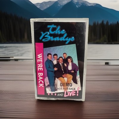 The Brady s- We re Back  And Live Cassette- Demo 