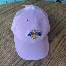 New with  NBA Tags: Pink L.A. Laker’s Base Ball Cap