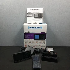SiriusXM HEZ1H1 OnyX EZ Satellite Radio Receiver & Home Dock Kit Used