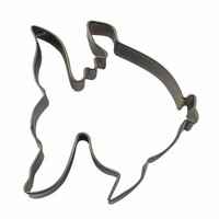 StäDter Ausstecher KöNigsfisch Ausstechform PläTzchenform Keks Edelstahl 8.5 Cm