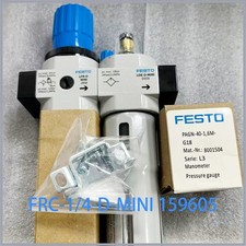 Festo New In Box FRC-1/4-D-MINI 159605 Pressure regulator Expedited Shipping