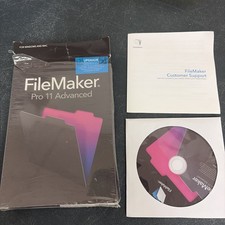 FileMaker Pro 11 Advanced License Key Card for Mac  Windows
