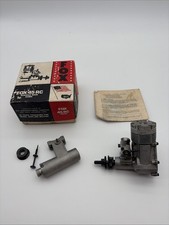 Vintage Fox 45 RC Motor With Box With Muffler M14