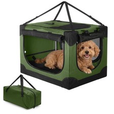 24" Small Dog Crate,Portable Crate for Small Dogs, Portable Travel Pet Crates...