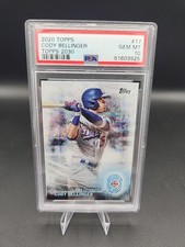2020 TOPPS CODY BELLINGER TOPPS 2030 PSA 10 Pop 8
