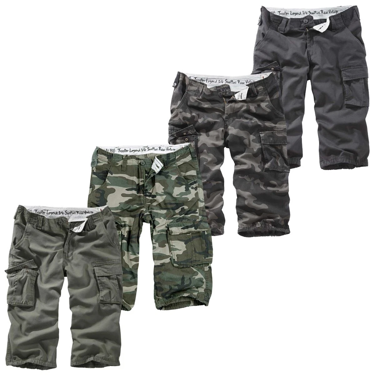 Archival Clothing Vintage Camo 3D Pocket Cargo Pants Made In Usa | Grailed - Foto 14