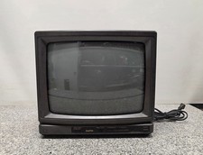 SANYO 13" Retro Gaming CRT Color Television DS13030 Woodgrain