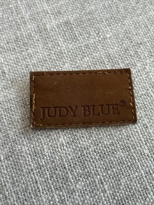 Judy Blue Jeans Stamped Leather Sew On Patch Medium Brown