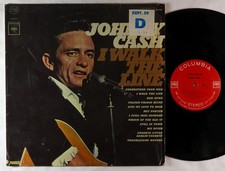 Johnny Cash - I Walk the Line LP - Columbia 2-Eye Stereo VG+ Shrink