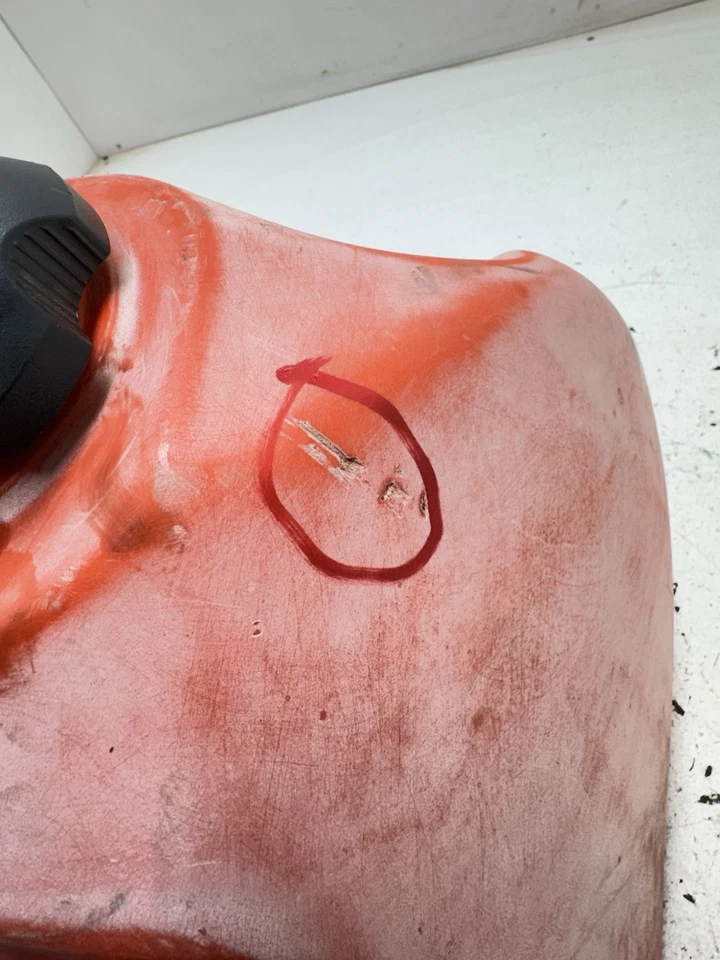 Honda XR350R XR 350 R 85 1985 OEM BUENOS ROSCAS tanque de gasolina pila de combustible montaje en tapa Foto 4 de 4