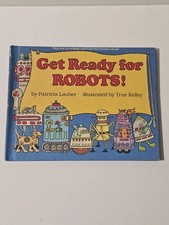 Vintage 1987 Get Ready for Robots! HC Book Patricia Lauber Let's Read & Find Out