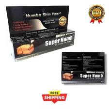 30g SUPER NUMB Skin Cream Painless Tattooing Laser Waxing Piercing
