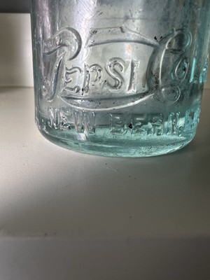 PEPESI:COLA Bottle NEW BERN, N.C. 1912-15 PC In Script over NEW BERN, NC in SLUG