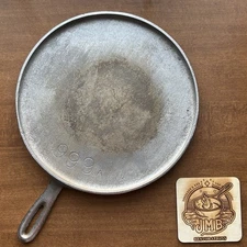 Chicago Hardware Foundry Hammed 999 Hand Griddle Plated - JMB Restorations