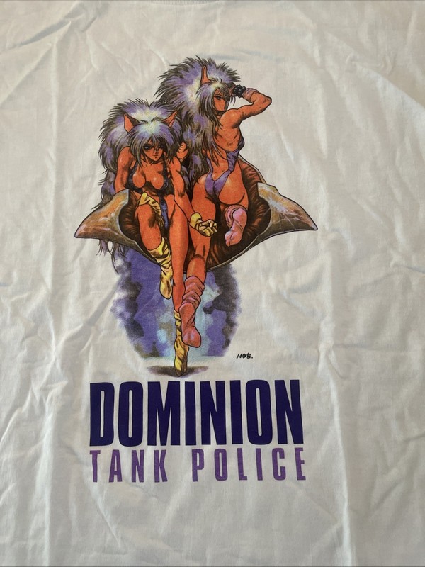 Dominion Tank Police.  FASHION VICTIM.  ANIME.  2XL