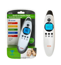 Mobi Dualscan Health Check 2-in-1 Ear Forehead Thermometer