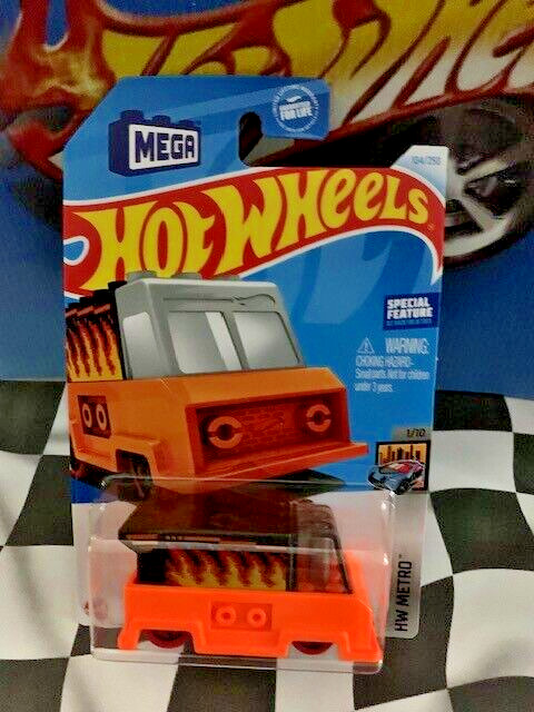 Hot Wheels 2024 HW Metro 1/10 104 Brickin' Delivery ORANGE 5SP