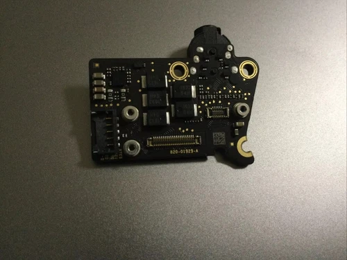 Apple Originale Macbook Air 13” A2337 M1 2020 820-01929 Jack Audio Touchid Board
