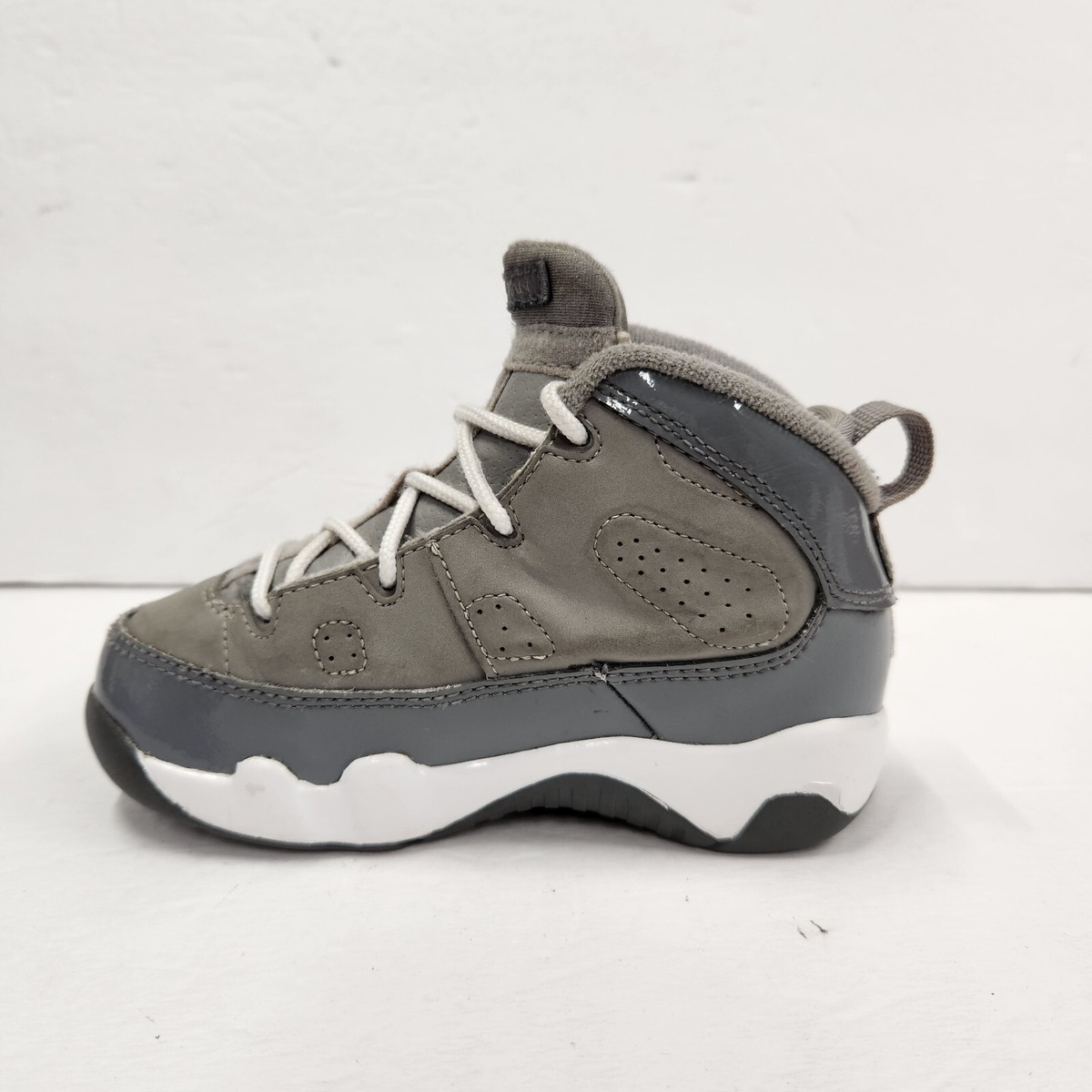 2012 Air Jordan 9 baby toddler cool grey white sz 8.5C
