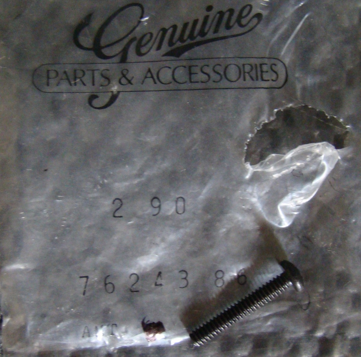 HARLEY 76243-86 SCREW NOS OEM | eBay