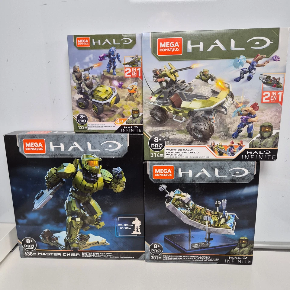 🔥 Set Mega Construx® HALO raro EOL 🔥