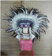 Carnival Headdress Cosplay Headdress Indigenous Style Headdress Western Costume