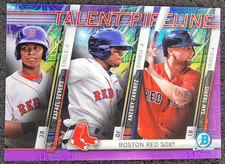 2017 Bowman Talent Pipeline Purple Mega Box Mojo /250 Rafael Devers #TPM-BOS