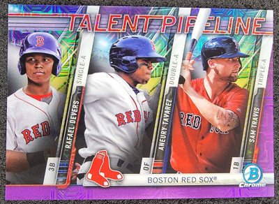 2017 Bowman Talent Pipeline Purple Mega Box Mojo /250 Rafael Devers #TPM-BOS