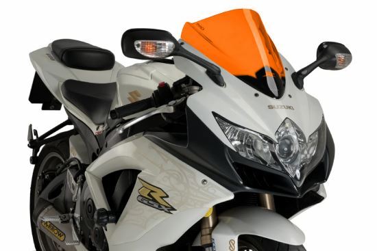 Puig Orange Z-Racing Screen Suzuki GSX R 750 2008-2010