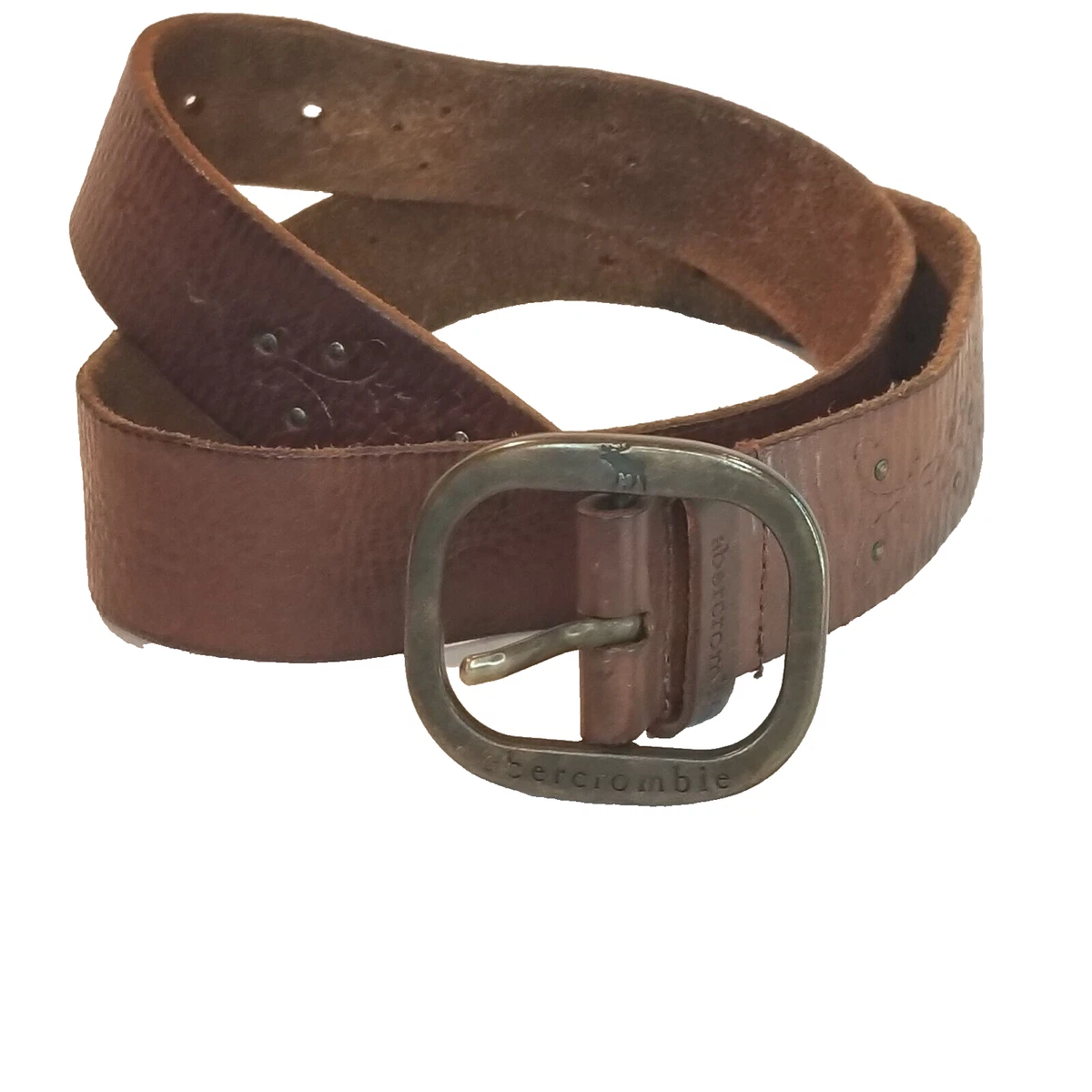 Abercrombie clearance leather belt