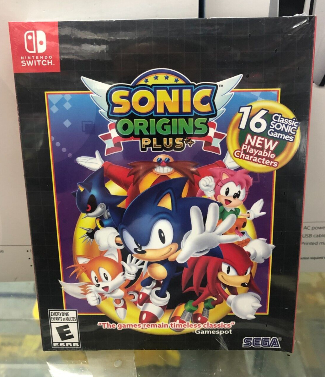 Sonic Origins Plus / Nintendo Switch / Brand New