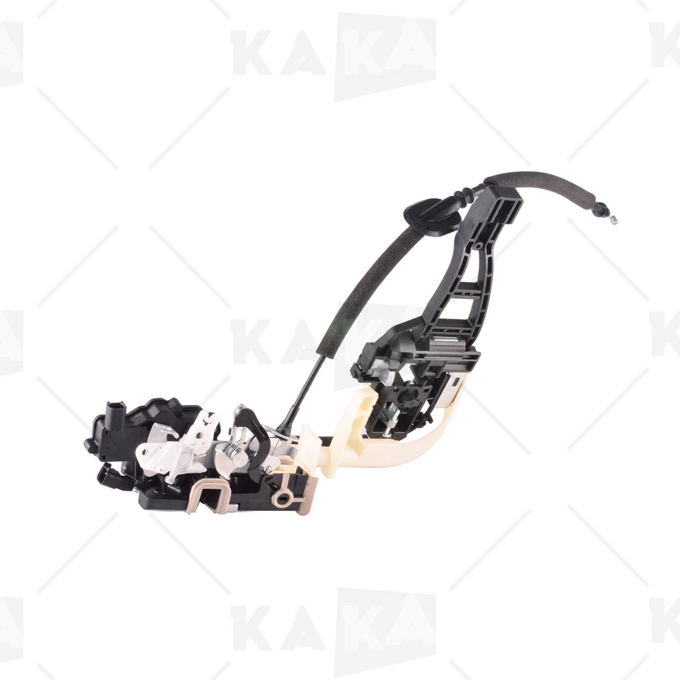 Conjunto de cerradura de pestillo de puerta trasera derecha con bisagras para Ford Transit 2015-2018 Foto 3 de 4