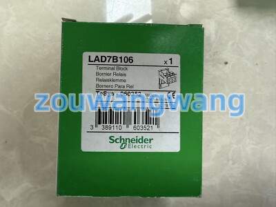 New Schneider LAD7B106 Terminal Block  LA-D7B106 #Z