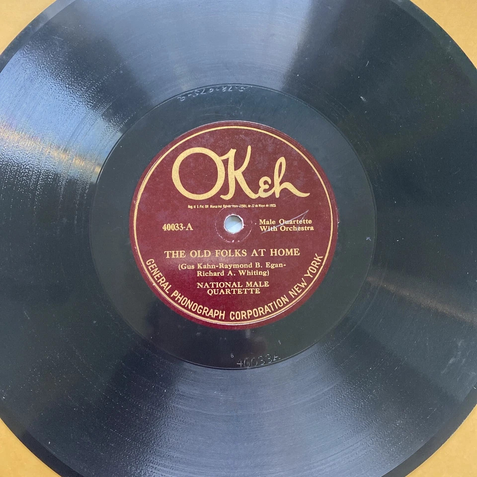 JAZZ Lewis James 78 rpm OKEH 40033 IF THE REST OF THE WORLD DON'T WANT YOU E+ - Image 3 of 4