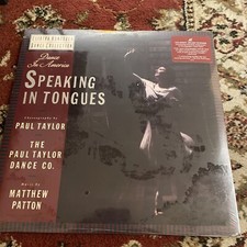 PAUL TAYLOR - SPEAKING IN TONGUES Laserdisc LD 40174-6 NEW/SEALED
