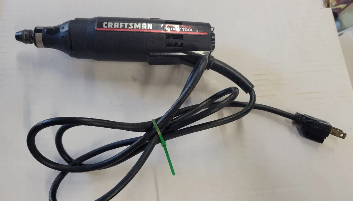 CRAFTSMAN VARIABLE SPEED ROTARY TOOL MODEL 61002 TESTED