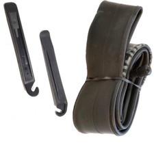 BLACK TUBE 16 X 1.75 KENDA FOR KIDS BICYCLE TRAILER LAWN KARTS BMX  TIRE LEVERS