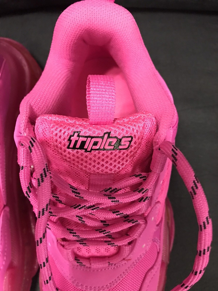 バレンシアガ トリプルエス Balenciaga Triples pink 36 Balenciaga Triple S Pink Size 36 (5.5-6US) | eBay