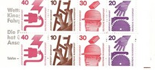 RFN Bund Zeszyt znaczkowy nr 20b bez liczącej belki niestemplowane