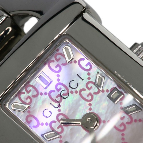 GUCCI Square face Watches 6800L Stainless Steel/Stainless Steel Ladies - Picture 23 of 24