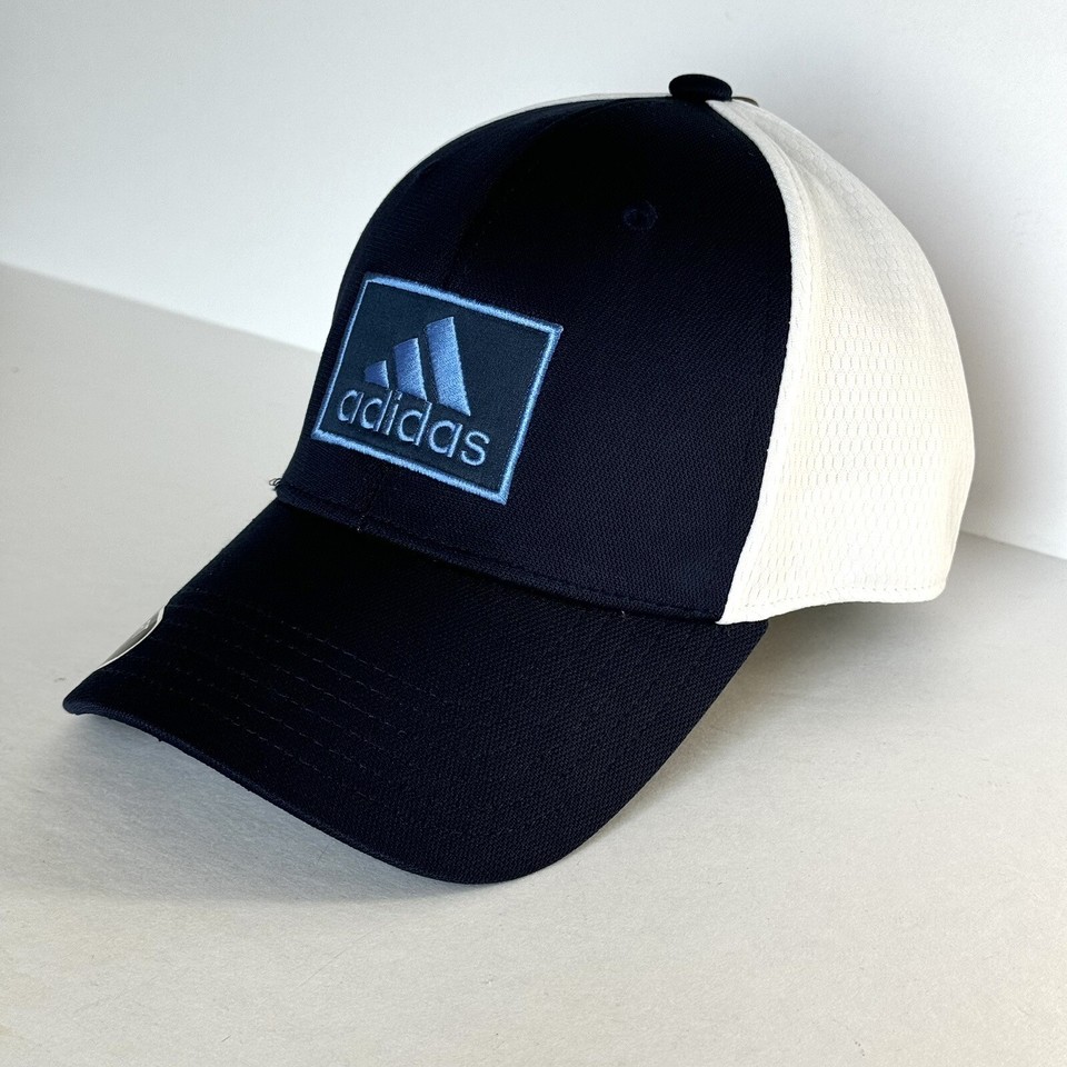 Adidas Golf 2 Stretch Fit Hat Men’s Size S/M Fairway Collection Navy