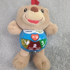 VTech Happy Lights Singing Talking Sleeping Bear With Lights Working