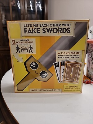 Let's Hit Each Other With Fake Swords by Exploding Kittens - 3-6 Players Age 7+ 