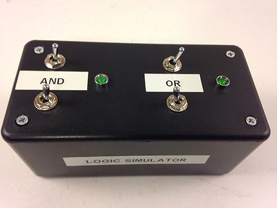 Educational AND/OR Basic Digital Logic Simulator
