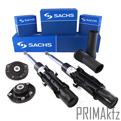 6x SACHS Stoßdämpfer Staubmanschette Domlager für Mercedes Sprinter VW Crafter