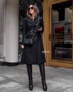 black wrap coat zara