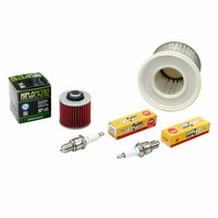 Wartungspaket FüR Yamaha XV 535 Virago 1988-95 Luftfilter + ÖLfilter +ZüNdkerzen