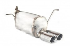 Ulter Edelstahl Sportauspuff 2x70mm für Suzuki Swift IV 1.2l 69kW Bj. 2010-2017