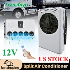 12V Cooling Truck Cab Air Conditioner Split Kits For Semi Bus RV Caravan Vehicle