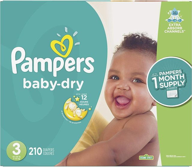 pampers active baby mega pack